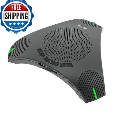 Raybit Usb Speakerphone Dual Hub - Conference Room Omnidirectional Microphone
