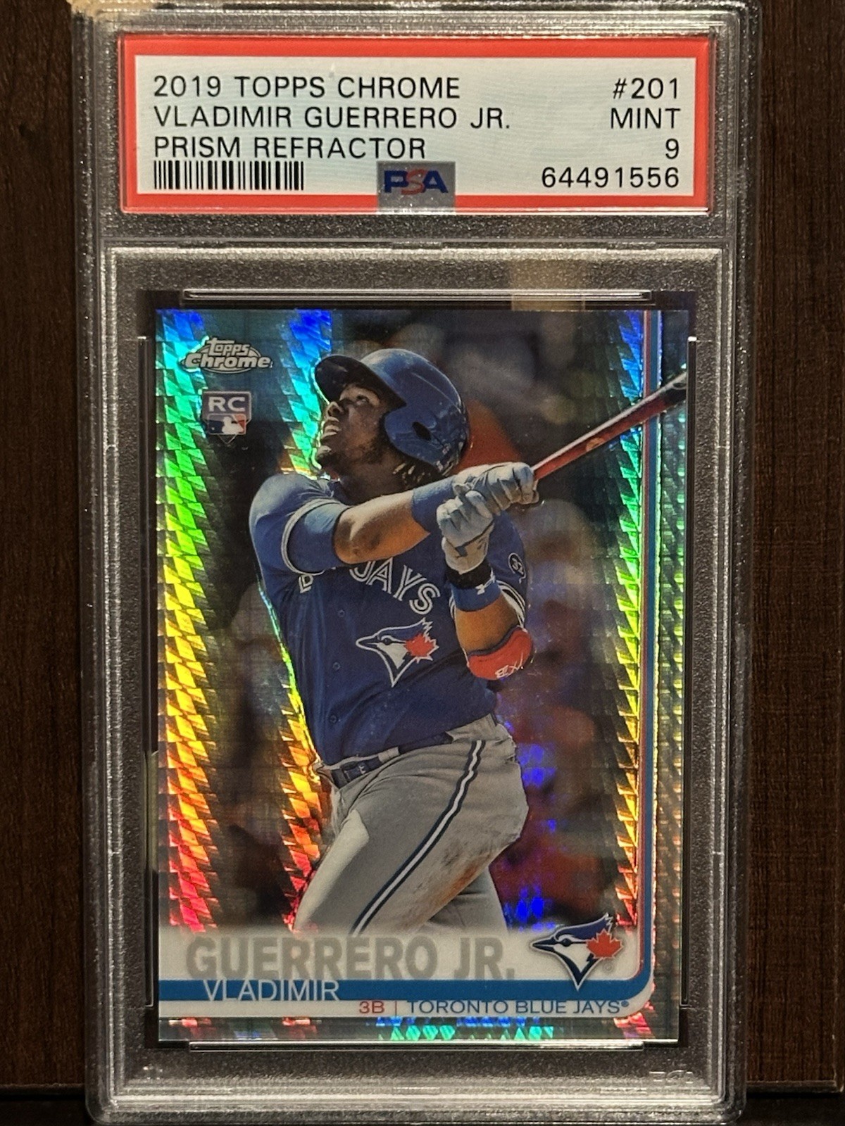 2019 Topps Chrome - Vladimir Guerrero Jr. #201 Prism Refractor (RC)