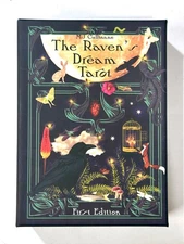 THE RAVEN'S DREAM TAROT - Card Deck with Guide Book - MJ Cullinane First Edition