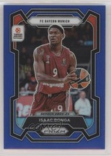 2023 Panini Prizm Turkish Airlines EuroLeague Blue 129/199 Isaac Bonga #81 14mf