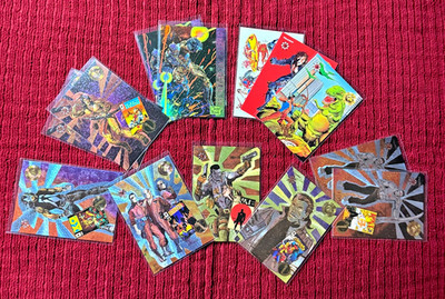 1993 UPPER DECK VALIANT ERA - CHASE CARDS - UNSEEN ART ETCHED FOIL  YOU PICK 