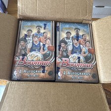 2025/26 BOWMAN HOBBY BOX Chrome Basketball Brand New Opened Case Of (12)
