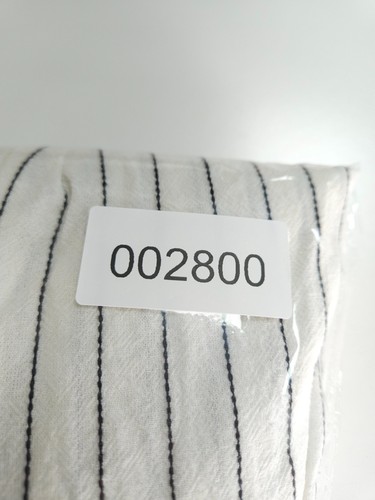 Nobody’s Child Dress Size 10 Cream Pinstripe Sleeveless Starlight Midi Summer - Picture 11 of 11