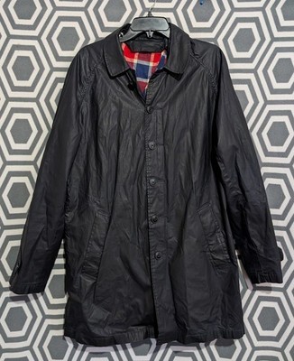 Gant Rugger Boat Coat Flannel-Lined Sea Ship Coat Size M (A9)