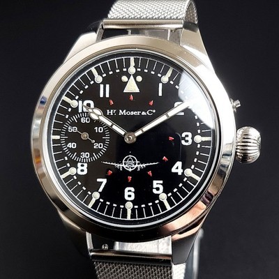 Vintage Marriage Swiss Watch with Hy. Moser & Cie Movement Men's Wristwatch
