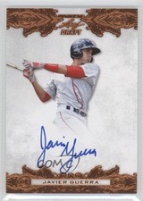 2015 Leaf Ultimate Draft Bronze Etched Foil Javy Guerra Javier #BA-JG1 Auto 4z4
