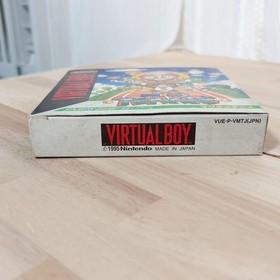 Mario's Tennis Nintendo Virtual Boy 1995 Cartridge with Box Manual Used