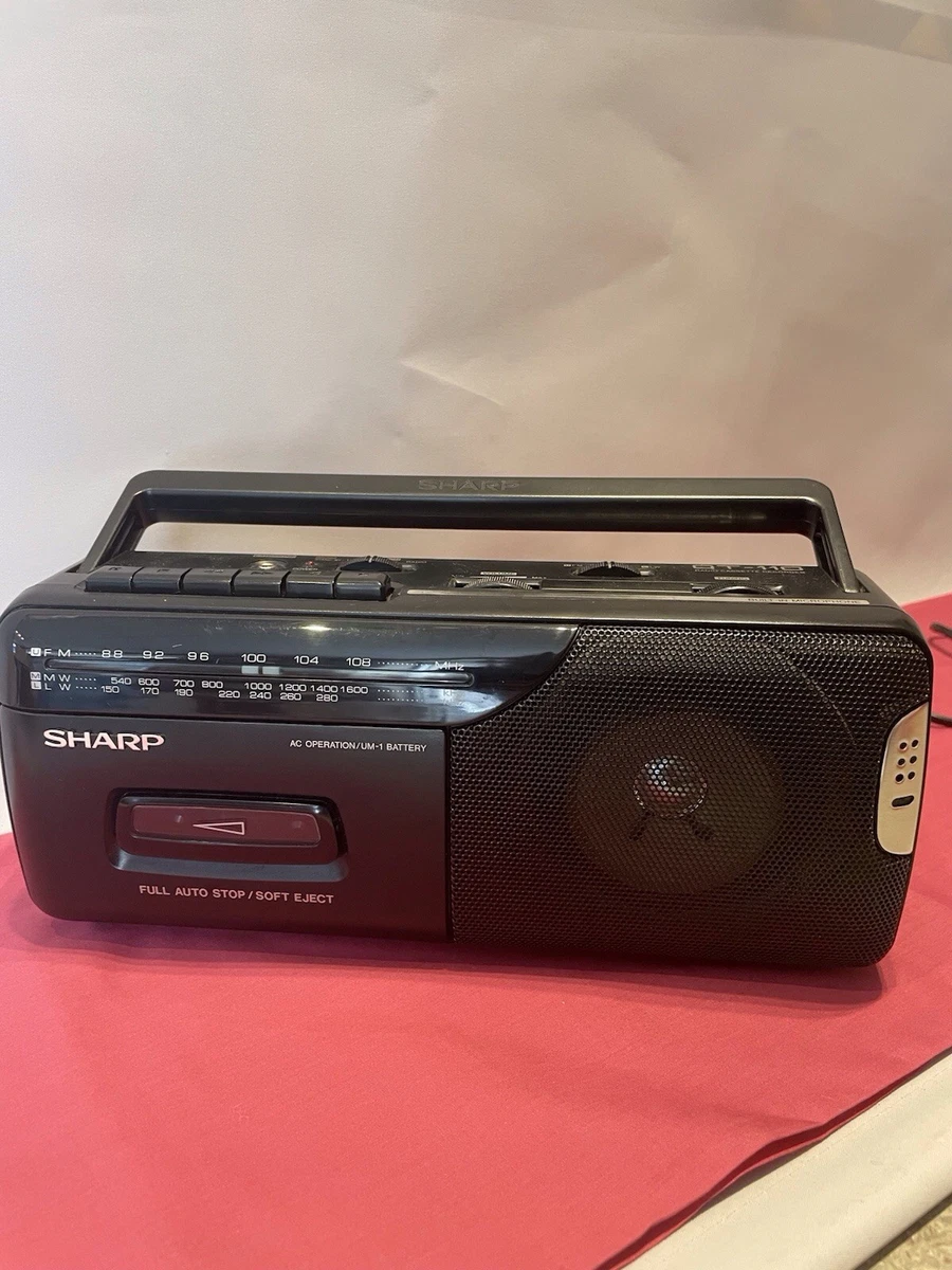 Baladeur Cassette Stéréo Vintage TOYO CRH-506 - Radio AM/FM, Fonctionne Parfaitement, Look Rétro Années 80