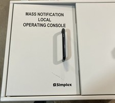 Simplex Grinnell fire alarm communicator system local emergency communication