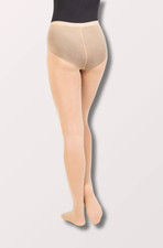 New Body Wrappers Children's Footed TotalStretch Tights in Jazzy Tan Style C30 