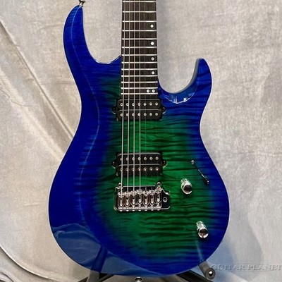 Kiesel Aries 7 - Lagoon Burst/Ebony- 2013 [7-saitig] mit Gigbag GEBRAUCHT