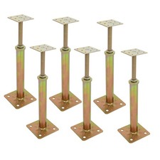6 Pack House Floor Jacks for Leveling,Adjustable Basement Floor Jack 11.6