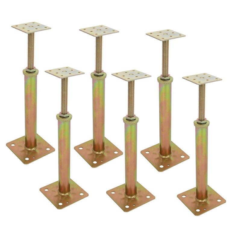 6 Pack House Floor Jacks for Leveling,Adjustable Basement Floor Jack 11.6"-16"