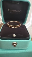 Tiffany Rose Gold T Stacking Ring