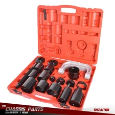 21Pcs Auto Repair Removal Ball Joint Press Tool Master Adapter Kit 2WD & 4WD