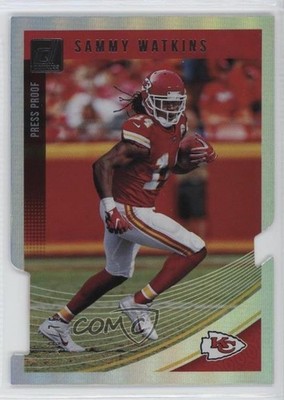 2018 Panini Donruss Press Proof Silver Die-Cut /75 Sammy Watkins #151 1qr7