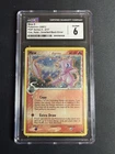 CGC 6 Mew δ 3/17 2007 POP Series 5 Inverted Back Error Holo Bleed 2 Swirls 🌀🌀