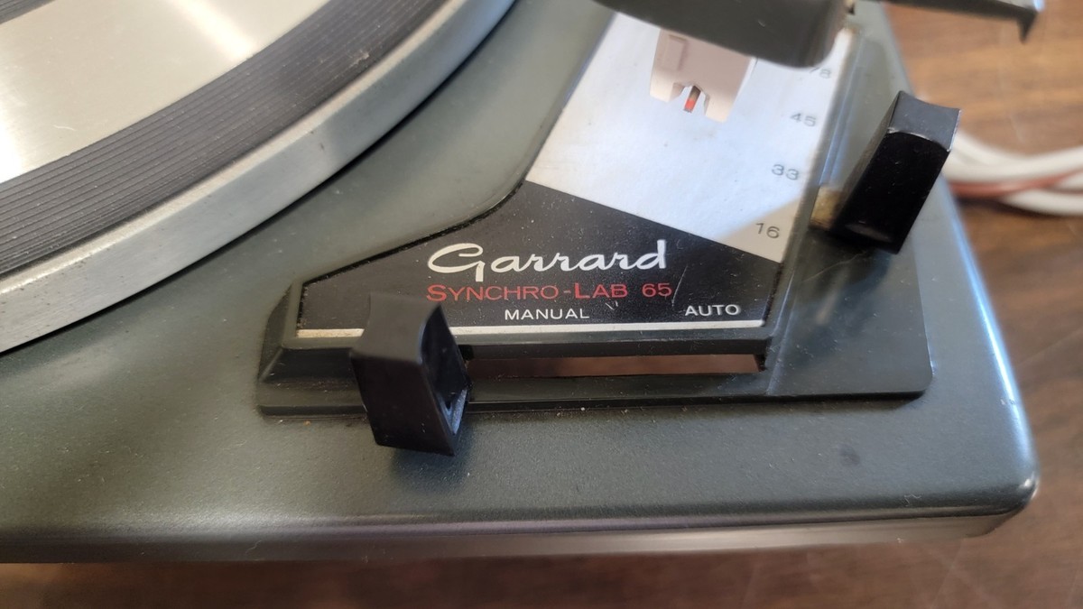 Garrard Synchro-Lab 65 Turntable | eBay