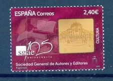 2025 HISZPANIA Ogólne Towarzystwo Autorów i Wydawców (SGAE), 125 lat MNH