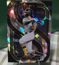Panini Select Ice Prizm Jacob Wilson #164 2025 Oakland Athletics Baseball Card