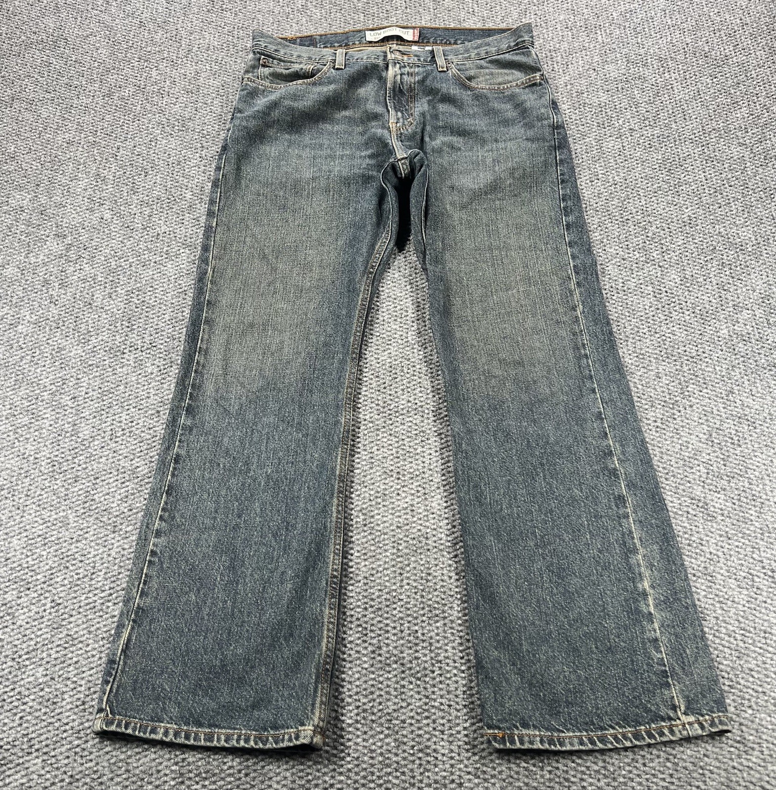 Levis 527 Jeans 34x30(Fits 34x33) Blue Low Rise Bootcut Denim Cowboy Western Y2K