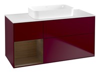 Villeroy & Boch Finion Waschbeckenunterschrank FüR Becken Mittig Regal Links...