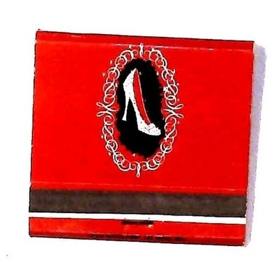 Silver Slipper Gambling Hall And Saloon Las Vegas Nevada  Vintage Matchbook