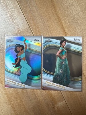 2025 Topps Chrome Disney Princess Jasmine Live Action Naomi Scott + Jasmine Base