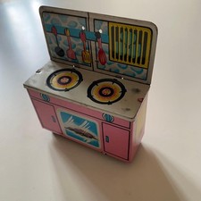 Vintage Japanese Tin Toy Stove Play House Showa Era