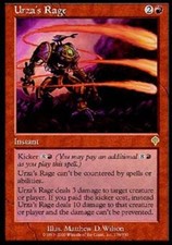 Urza's Rage - Medium Play MTG Invasion