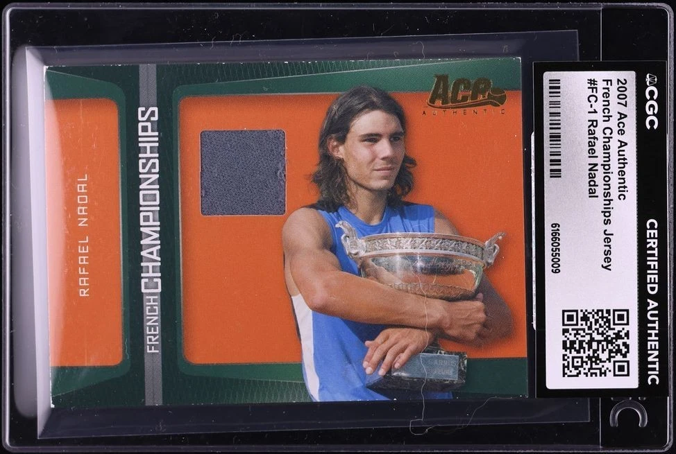 Tennis Ace Authentic Sports Trading Cards & Accessories for sale