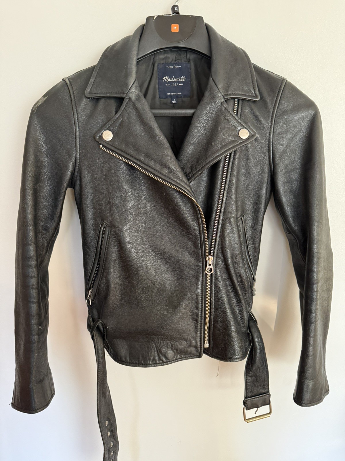 Madewell Leather Jacket SMALL - image 3
