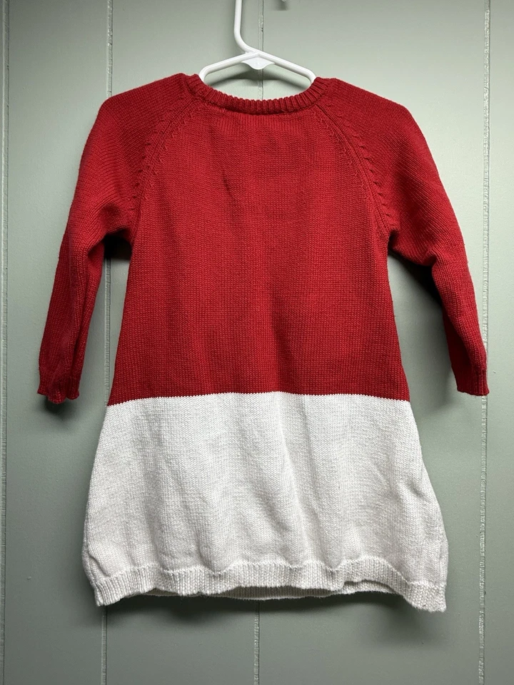 Suéter Tejido Blueberi Boulevar Niña Talla 5 Navidad Reno 100% Algodón Foto 2 de 3