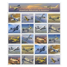 US #3916-25 Advances in Aviation 2005 - 37¢ Mint Sheet