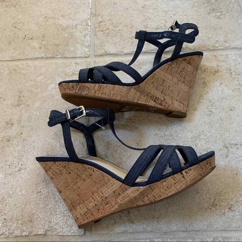 Jessica Simpson Wedge Heels Denim T 