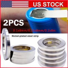 10M Pure Nickel Plate Strip Tape Sheet For Li 18650 Battery Spot Weld Tool DIY