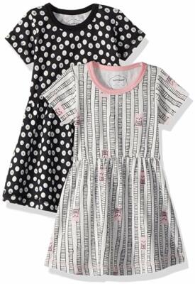 Lamaze Organic Girls Organic Baby Dresses 3m 2 Pack