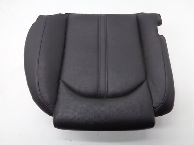 11-18 Audi A8 L Rear Right Seat Lower Bottom Cushion Leather Black OEM AK2411188