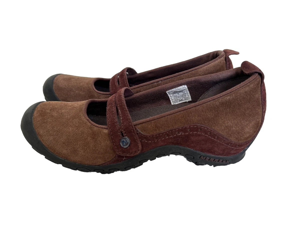 Merrell women size 7 Slip-On Suede Loafers in Light Beige and White Merrell Loafer Suede Flats for Women for sale | eBay main image 3