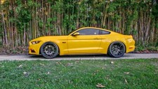 20” MRR FS01 GLOSS BLACK 20X10 / 20x11 WHEELS RIMS FIT MUSTANG GT 2015 - PRESENT