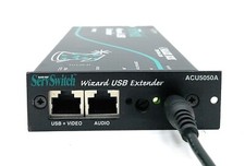 Black Box Servswitch ACU5050A Wizard USB KVM Extender Local HD Audio Video