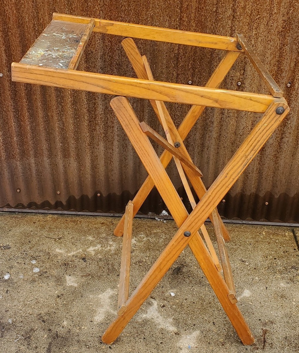 Wooden DIETZGEN Drafting Table Painters Easel Portable Foldable