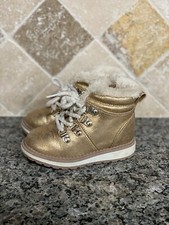 NWOT CAT JACK TODDLER GIRLS FUR Lined Fall / Winter boots in Size 6