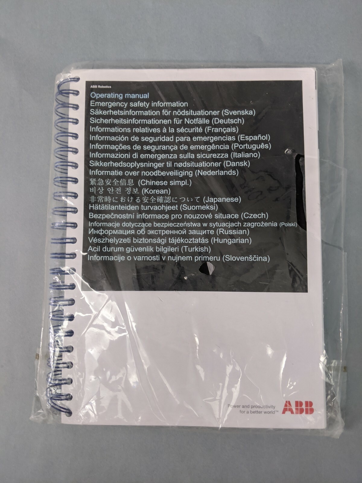 ABB 3HAC027098-001 Rev L Operating Manual