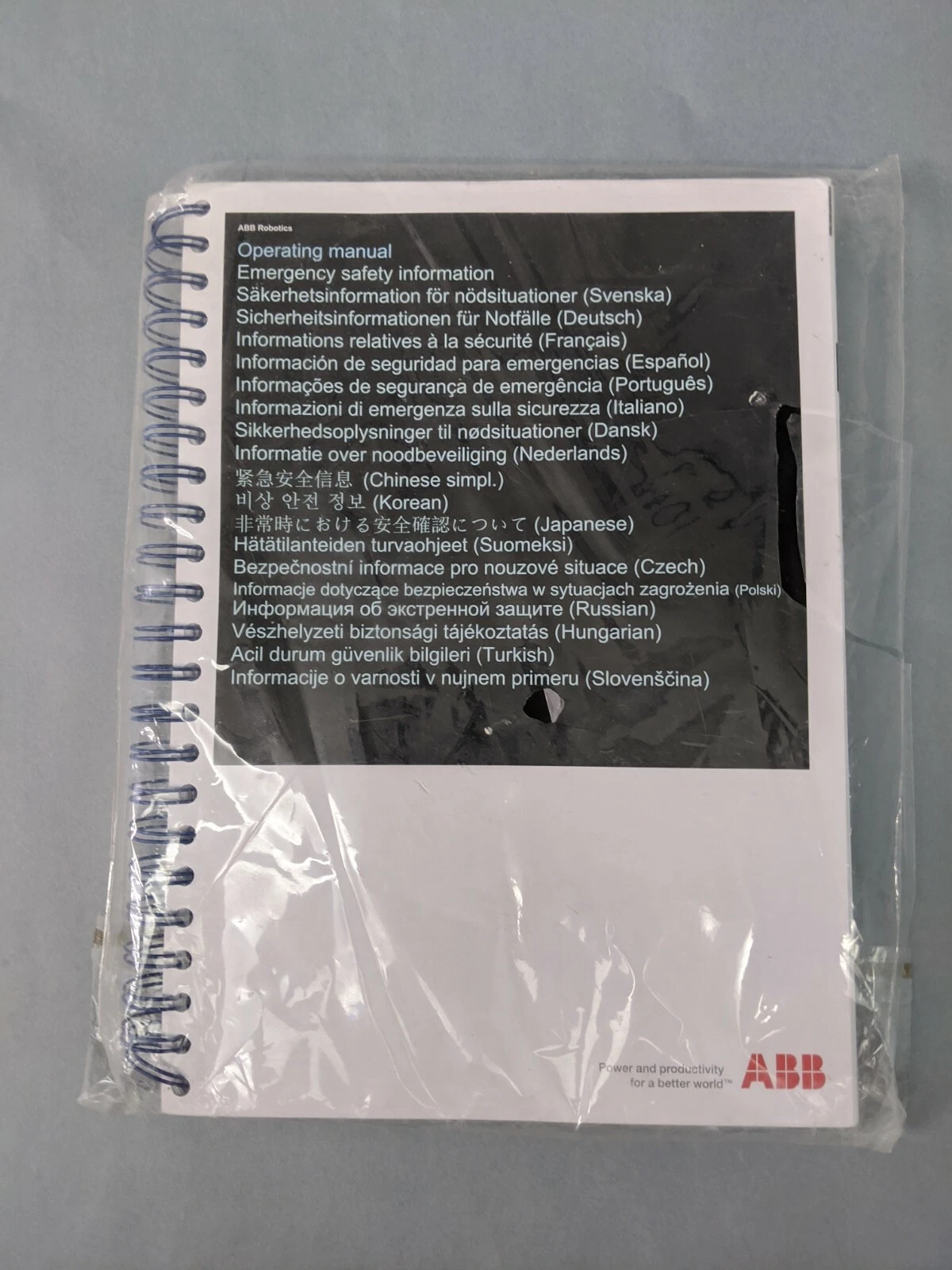 ABB 3HAC027098-001 Rev L Operating Manual