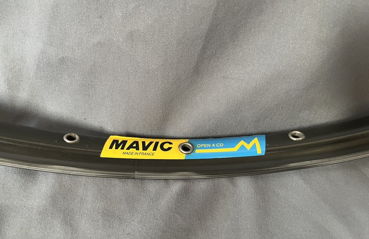 Mavic Open 4 CD Rim 700c Clincher 32H Rim Brake Gray Road