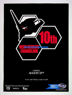 Neon Genesis Evangelion ADV Films 2006 Anime Print Magazine