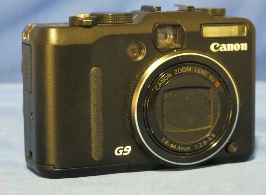 Canon PowerShot G9 12.1 MP Digital Camera - Black - not working 