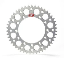 RENTHAL REAR ULTRALIGHT SPROCKET SILVER GROOVED 48T