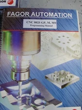 Fagor CNC 8025  Installation-Programming-Applications-LAN-Operating Manuals